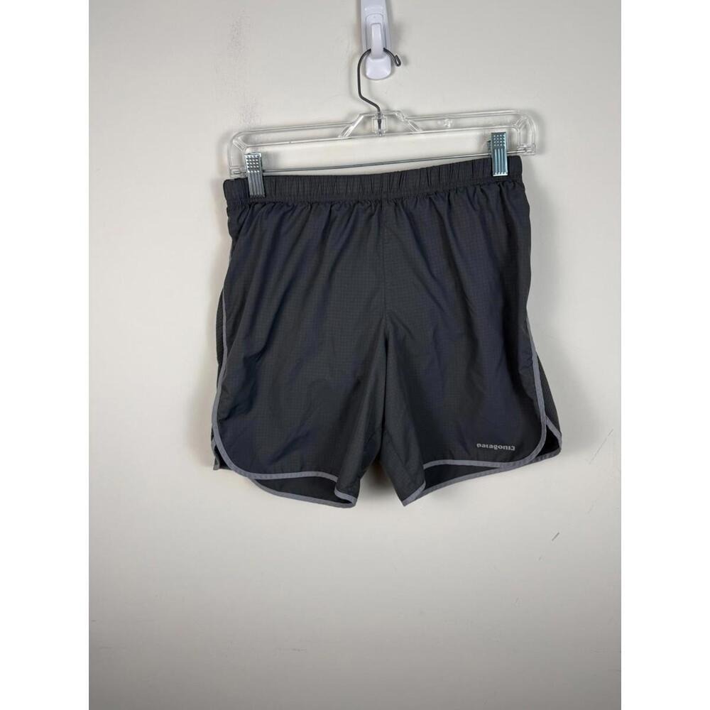 Patagonia 7" Shorts Small Gray Strider Pro Shorts Stretch Waist Athleisure - Picture 1 of 6